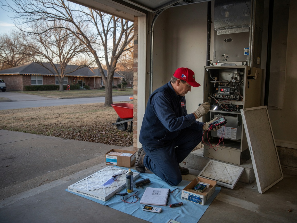 Preparing Your Waxahachie Home for Winter: A Heating System Tune-Up Guide